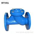 Non-Return Valve with Cartbon Steel Ball Coated Rubber